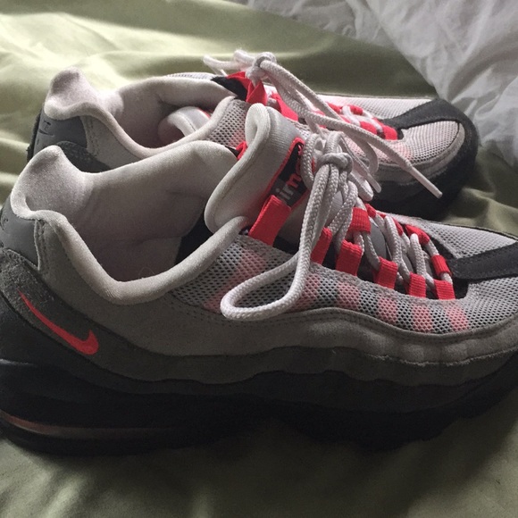 Nike Air Max 95 Anniversary Womens Pink Grey New Release, Price: $90.11 - Air Jordan Shoes 